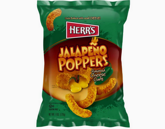 Herr's Jalapeno Popper Cheese Curls 170g