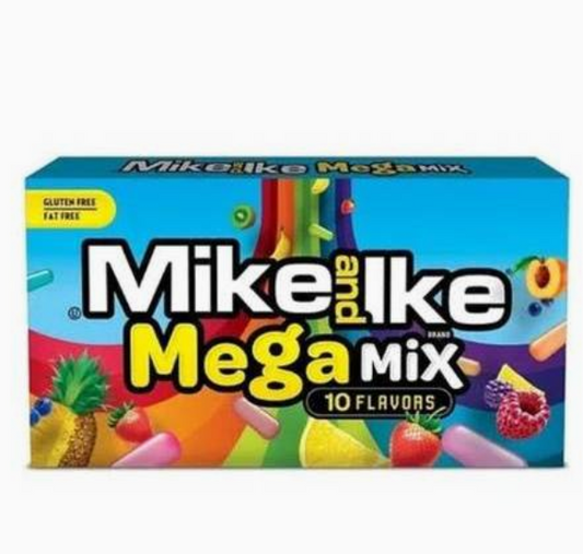 Mike & Ike Megamix Chewy Candy 10 Flavours 141g